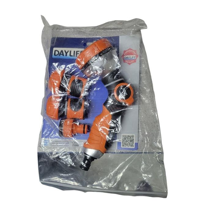 DAYLIFF GSM MULTIFUNCTION (8) GARDEN HOSE SPRINKLER 1/2'' CONNECTOR SET