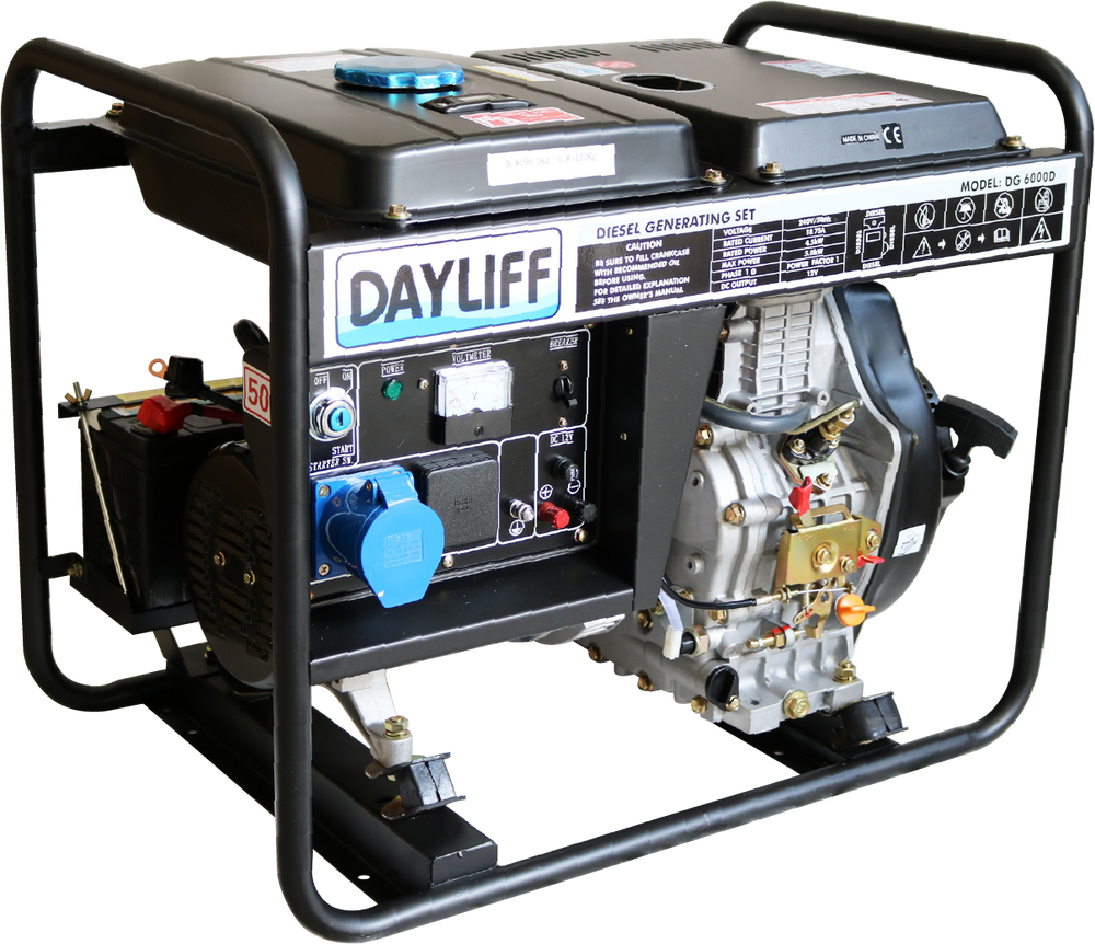 Dayliff DG6000D 4.5kVA Diesel Generator