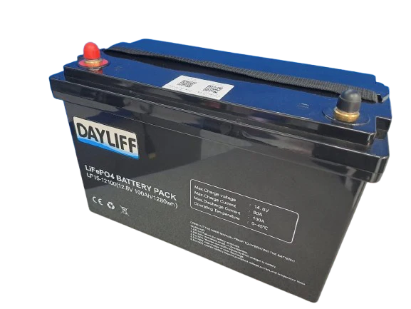 DAYLIFF DLIP 2.6KWH 200AH 12V LITHIUM ION BATTERY - FREE STANDING