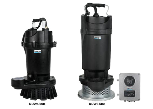 DAYLIFF DDWS600 0.6kW SOLAR SUBMERSIBLE DRAINAGE PUMP